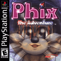 Phix the Adventure Playstation  box art